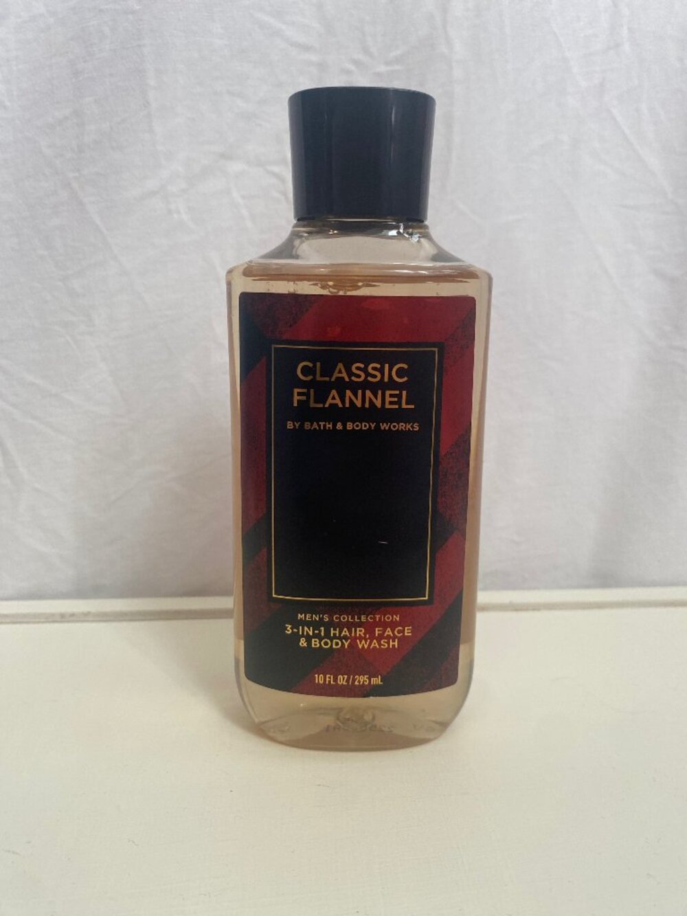 Bath & Body Works New Men's Classic Flannel 3-in-1 Hair Face Body Wash 10 oz